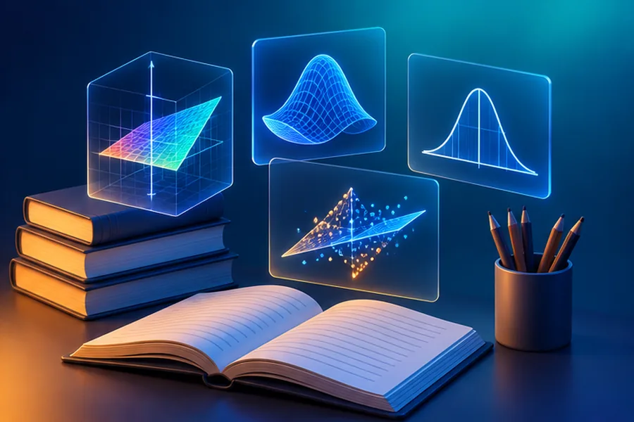 Math for AI: Linear Algebra, Calculus & Probability
